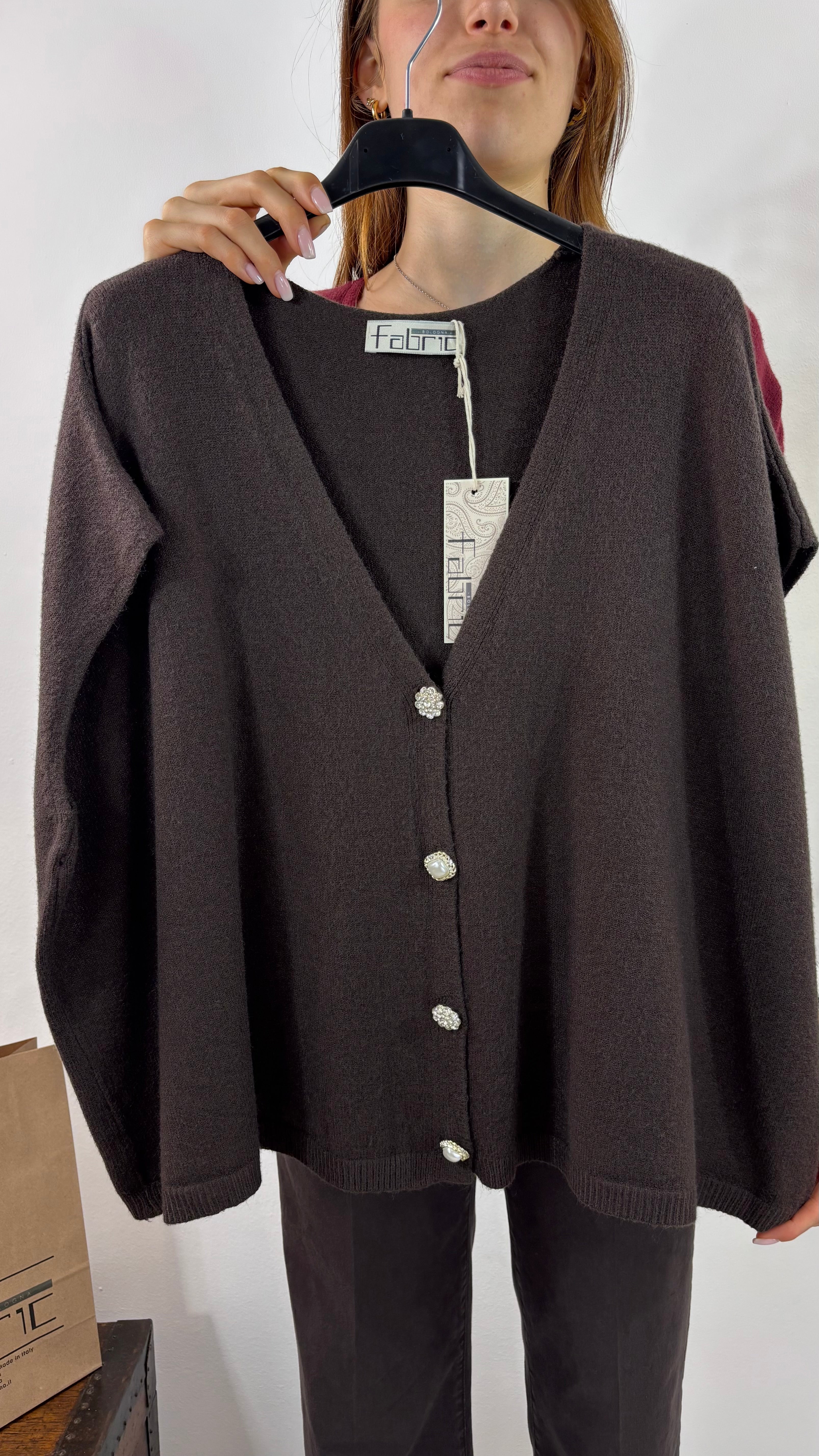 Maglia Gilet Gioiello