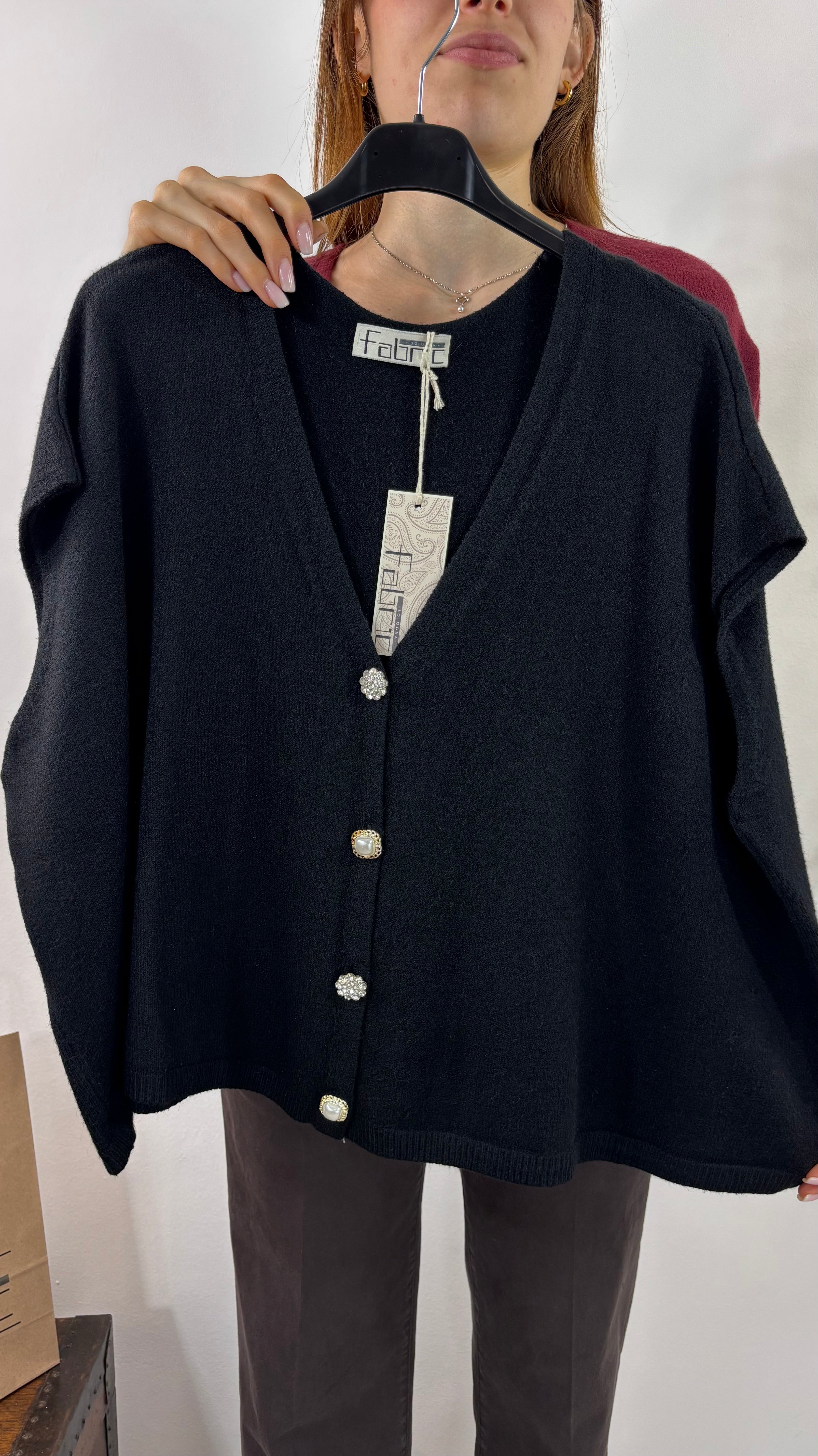 Maglia Gilet Gioiello