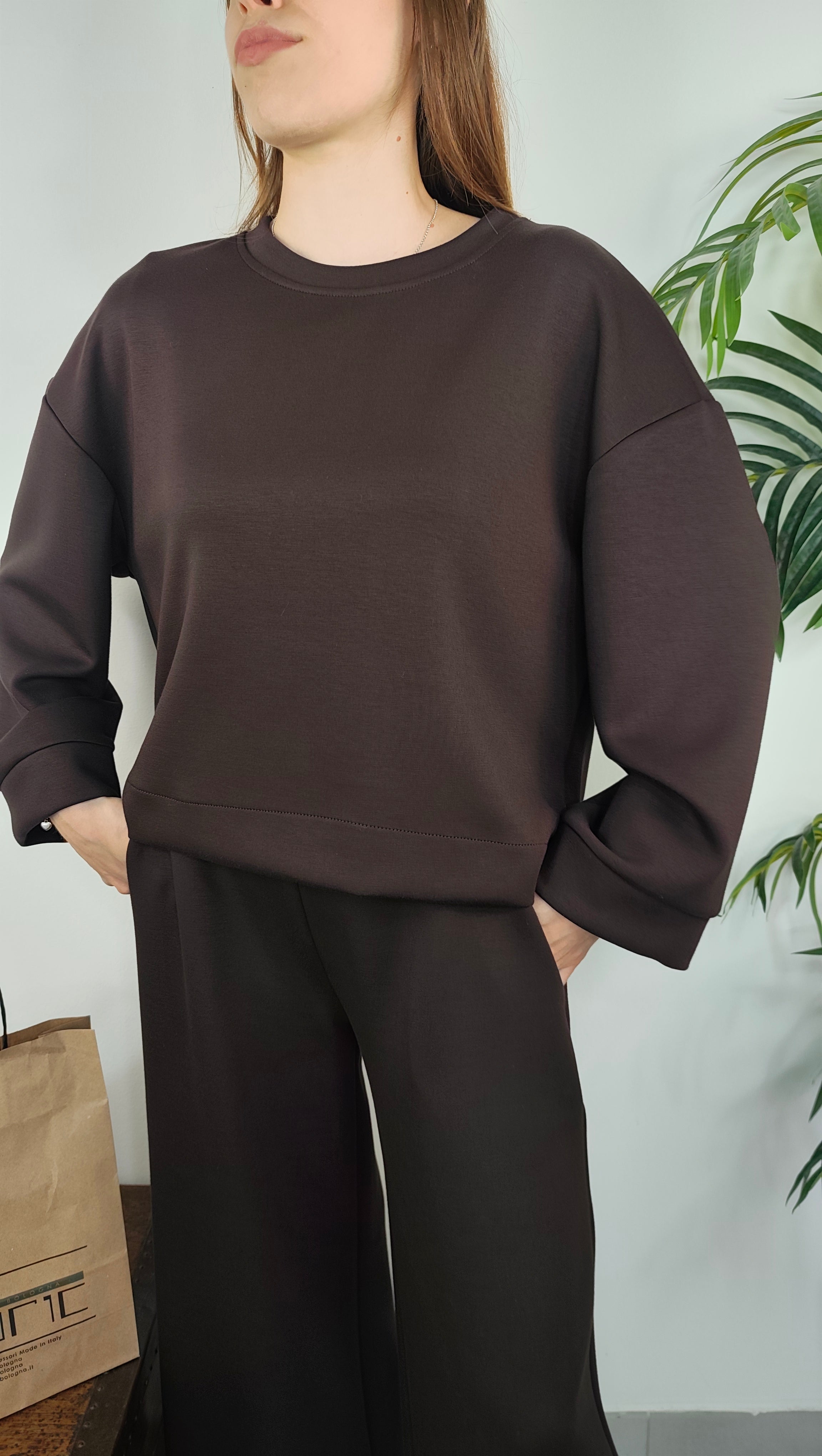 Maglia Girocollo Felpa