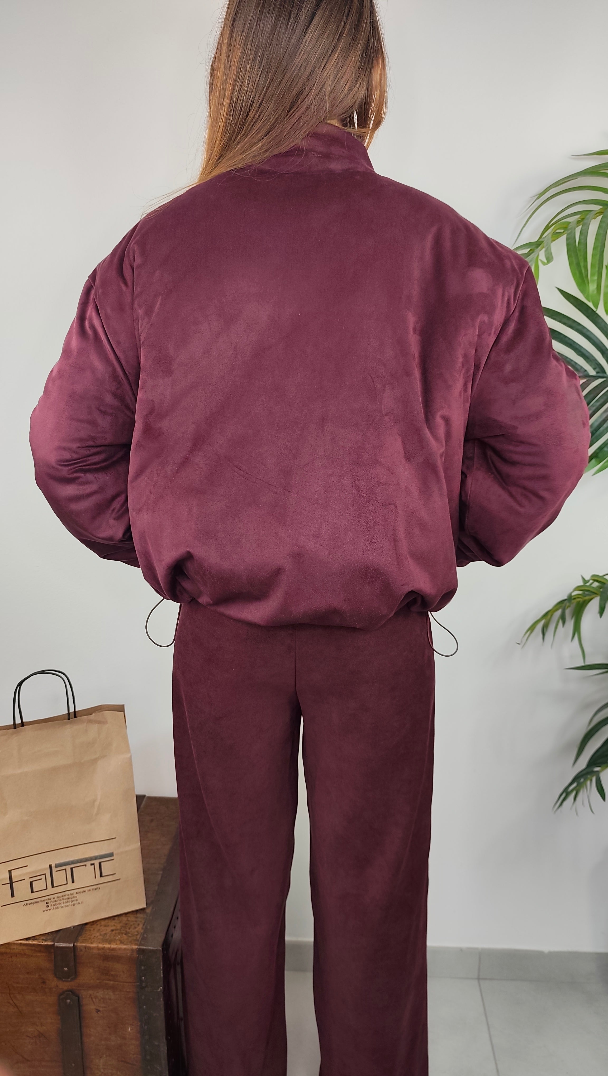 Bomber Scamosciato