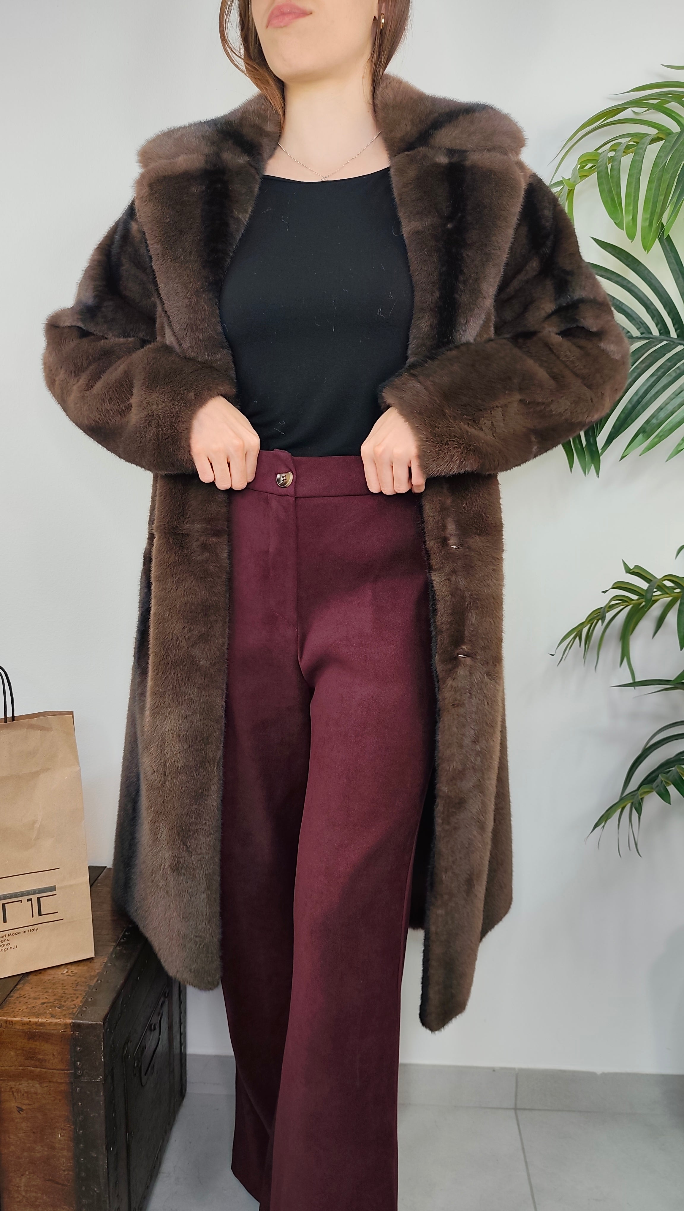 Pantalone Scamosciato