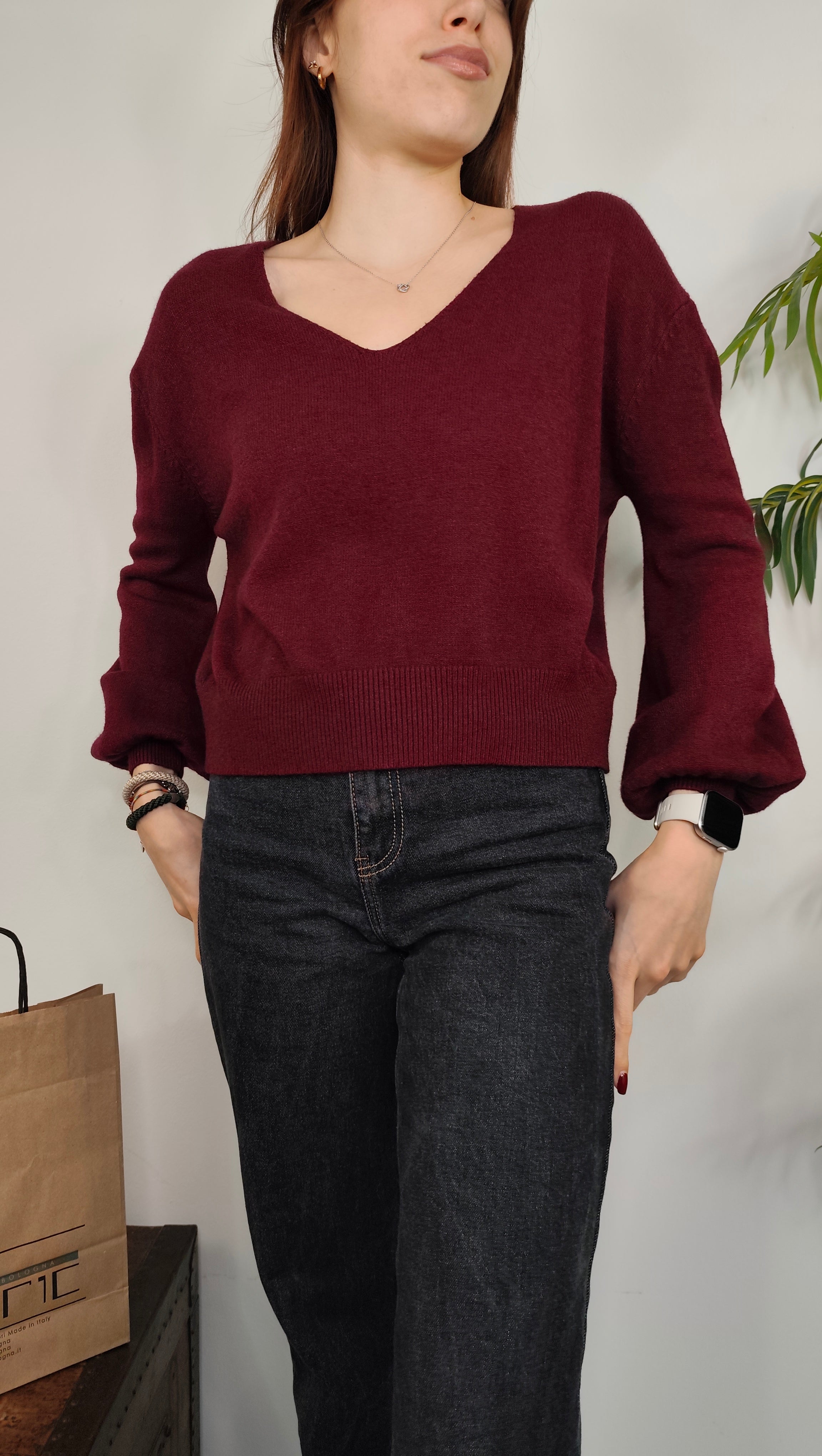 Maglia Corta Scollo V