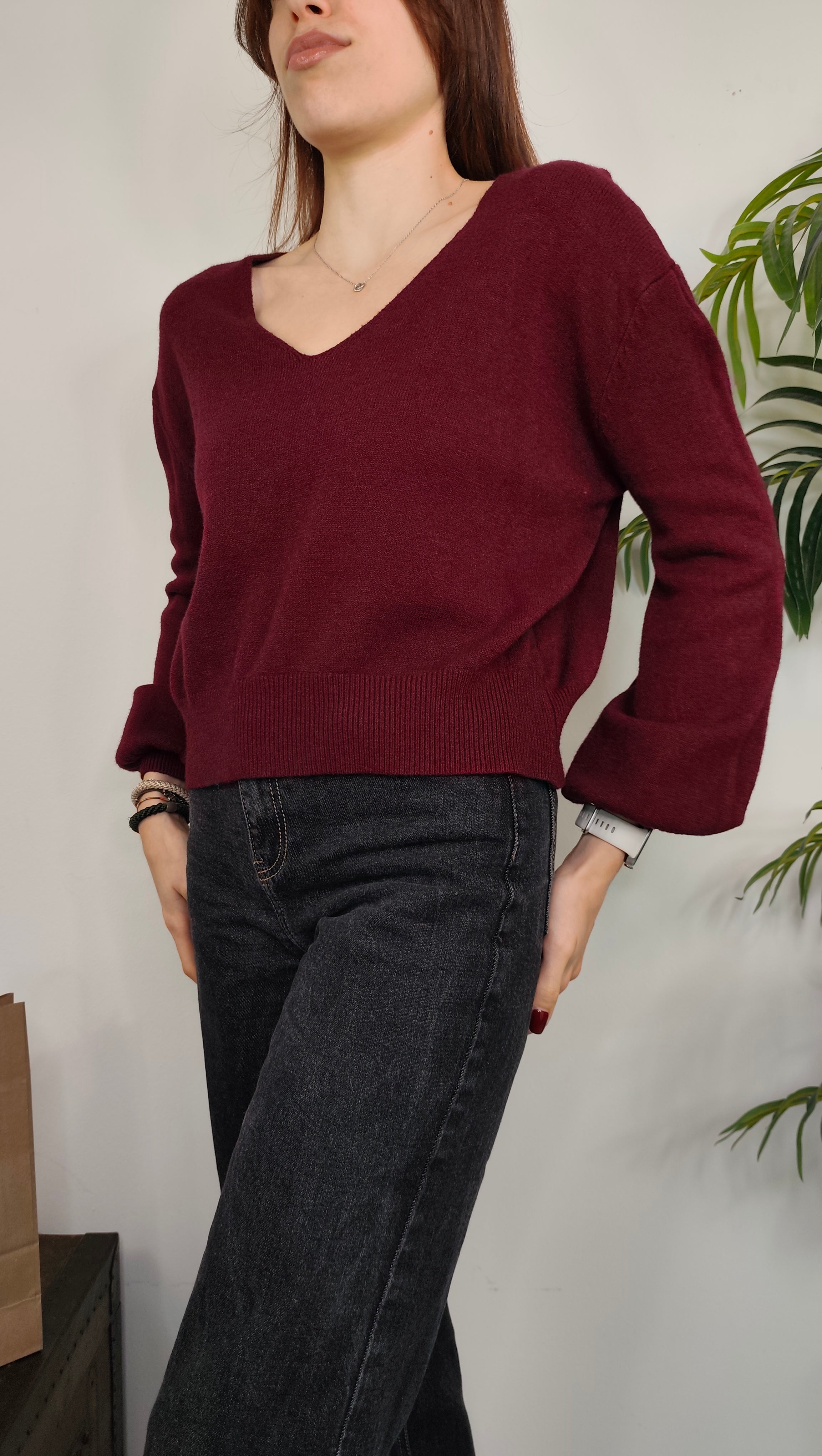 Maglia Corta Scollo V