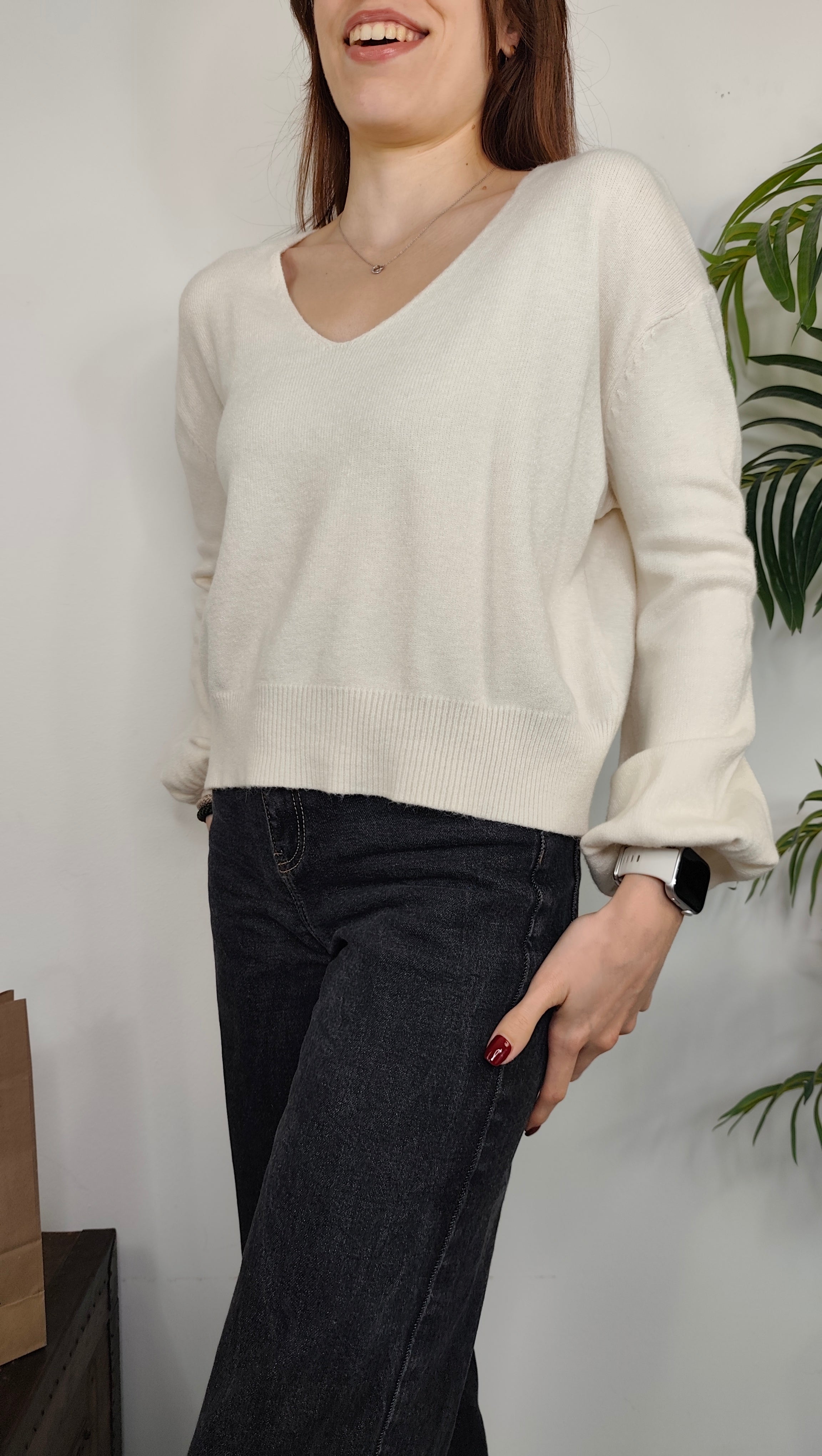 Maglia Corta Scollo V