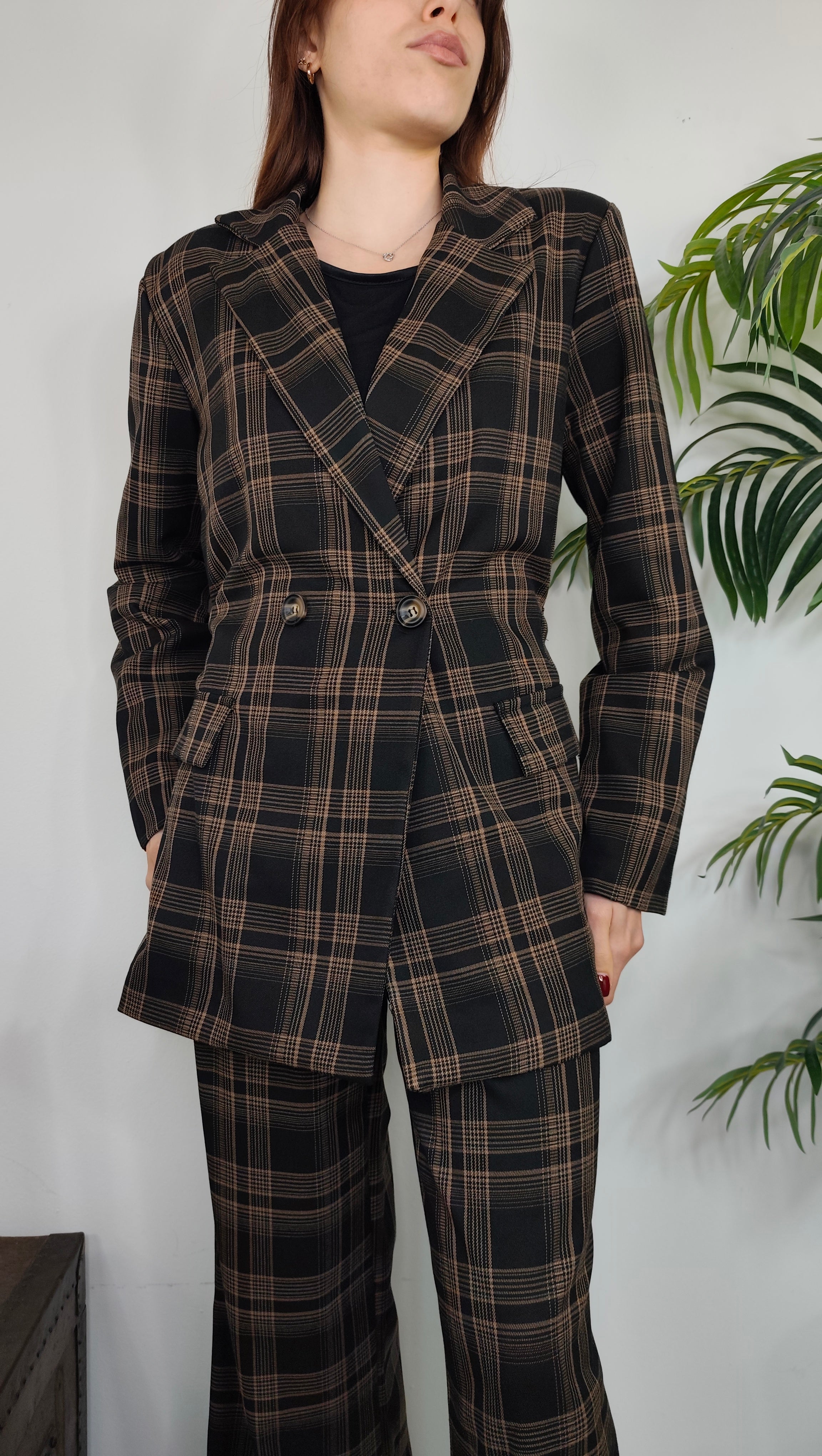 Giacca Tartan