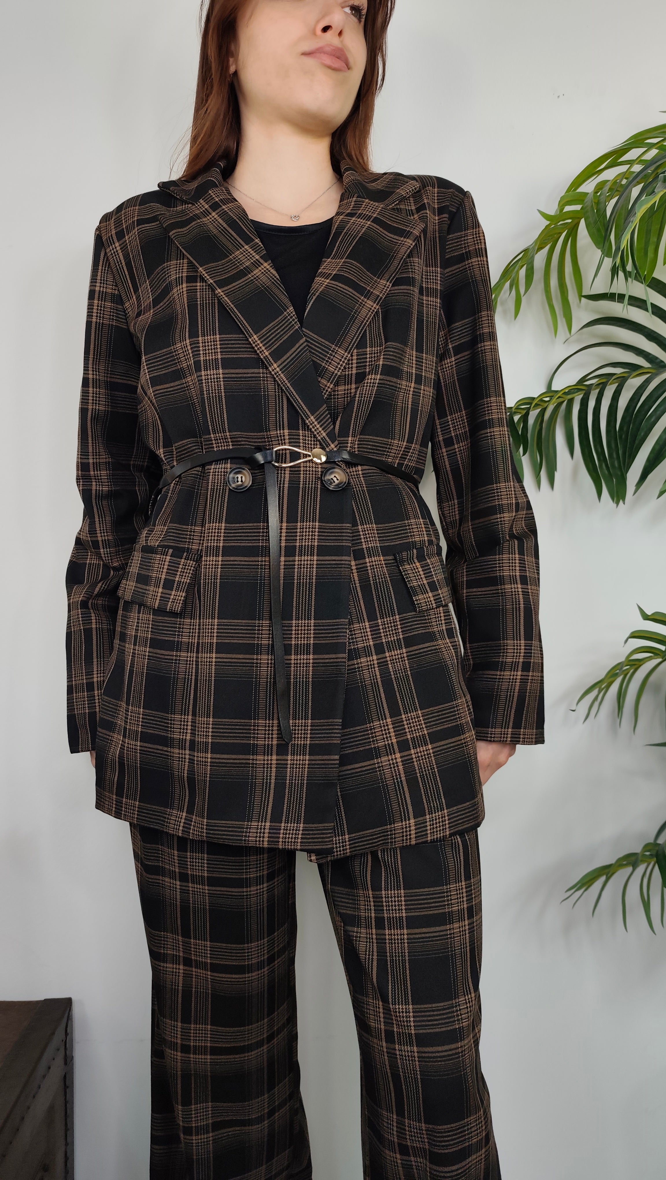 Giacca Tartan