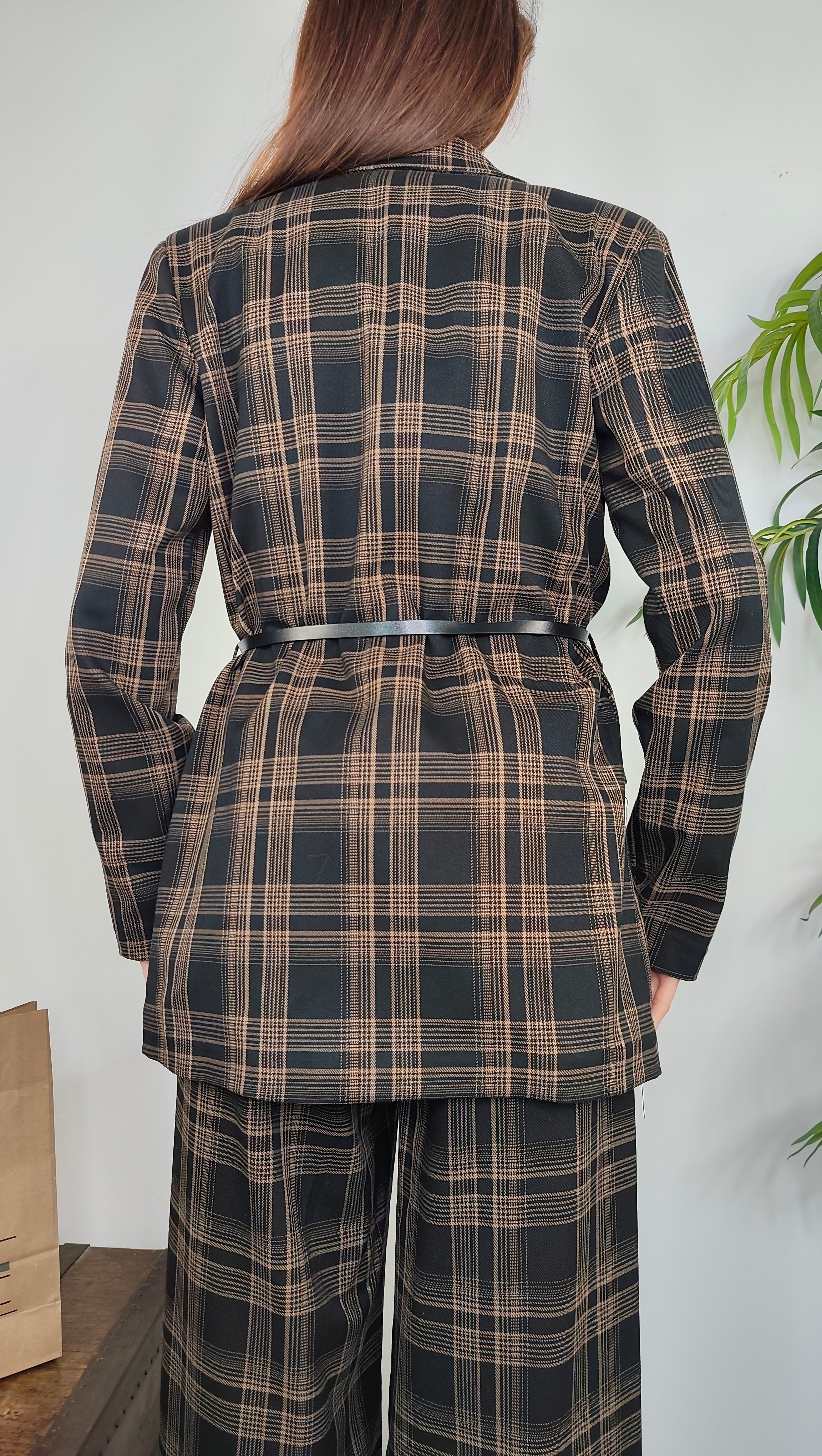 Giacca Tartan