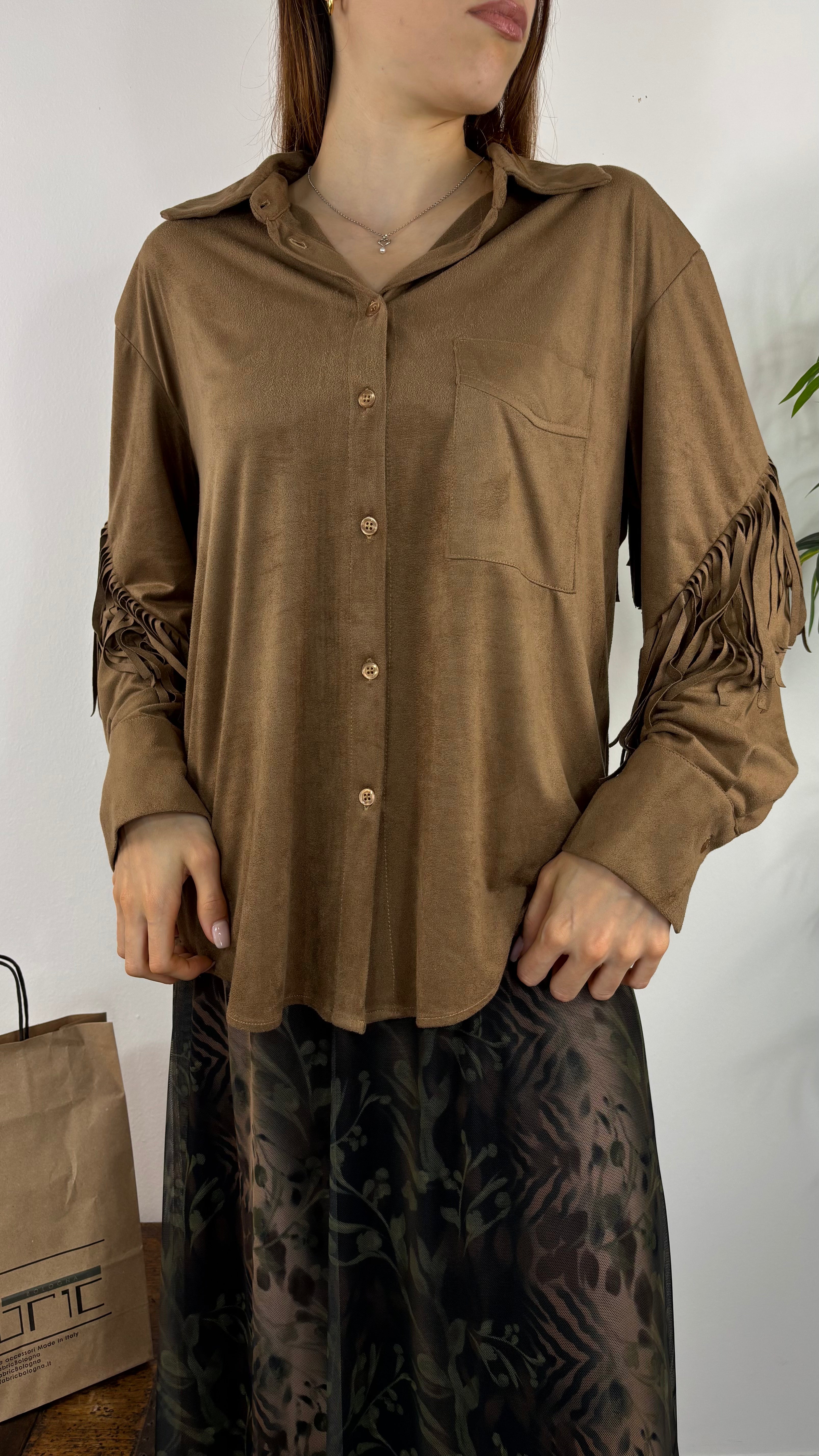 Camicia Suede