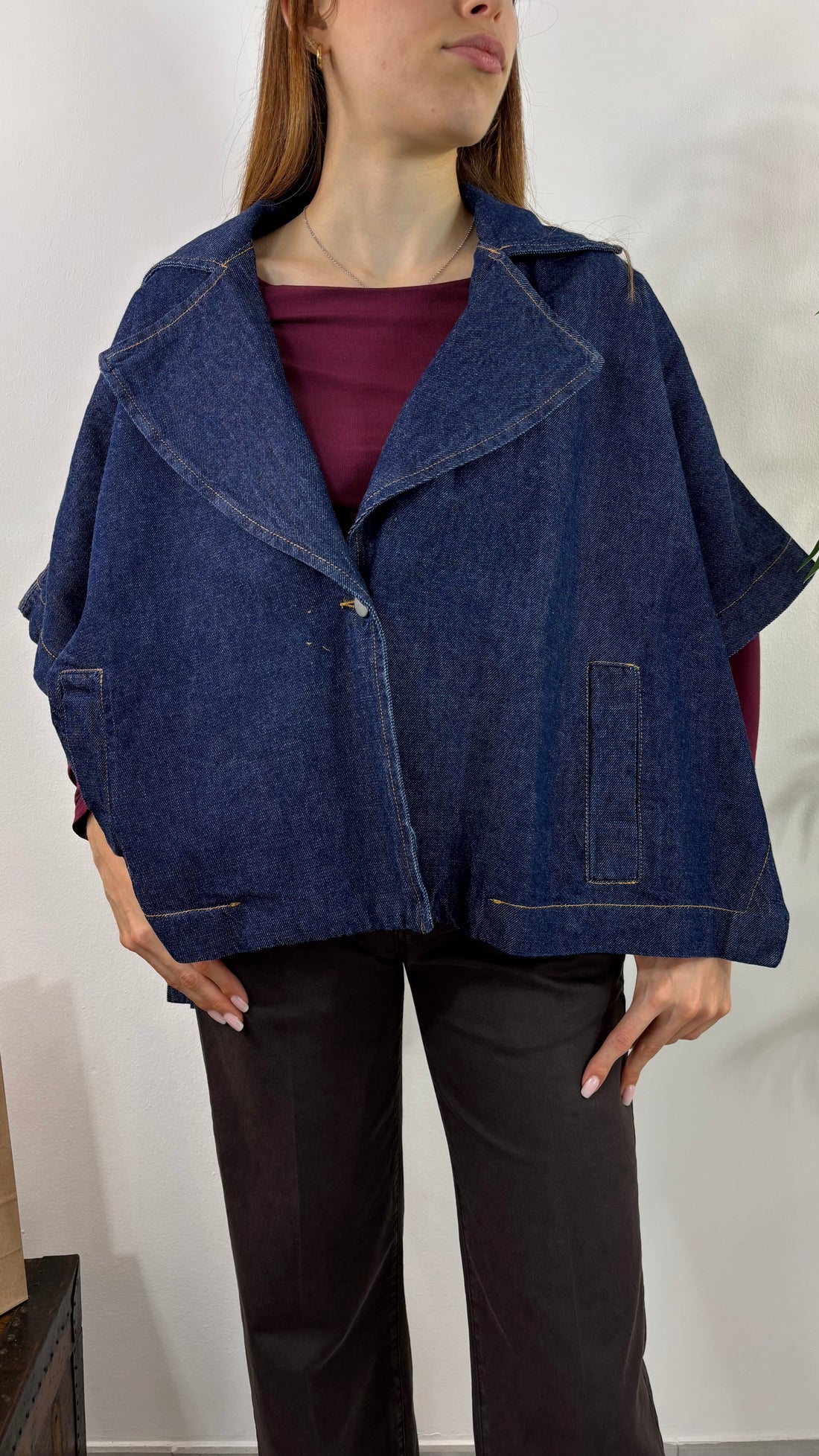 Poncho Denim