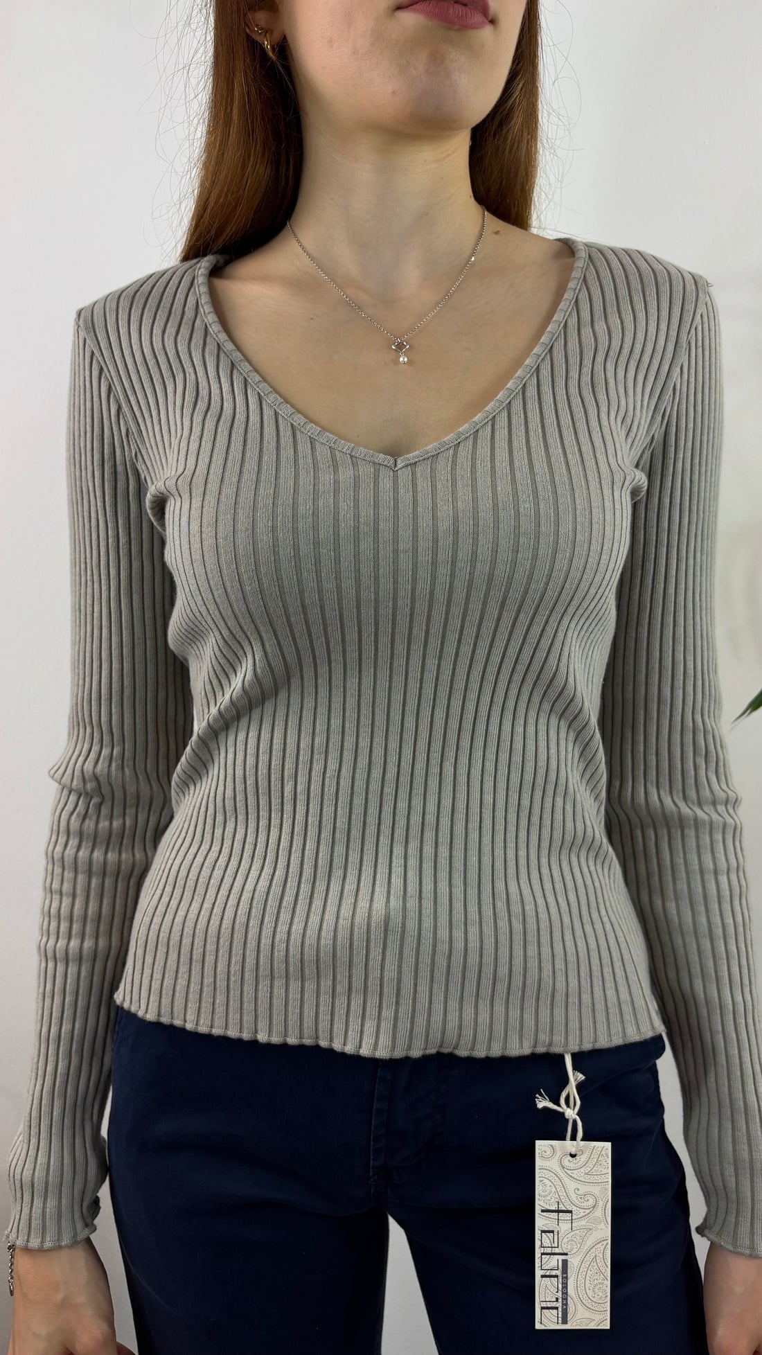 Maglia Basic Cannettata