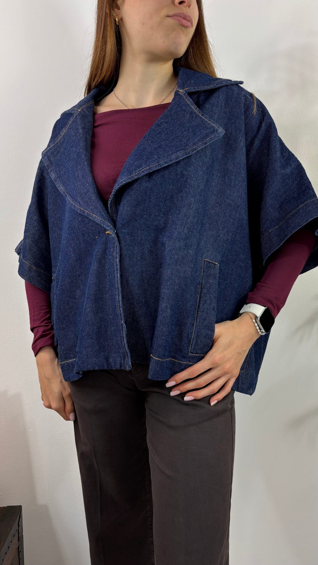 Poncho Denim