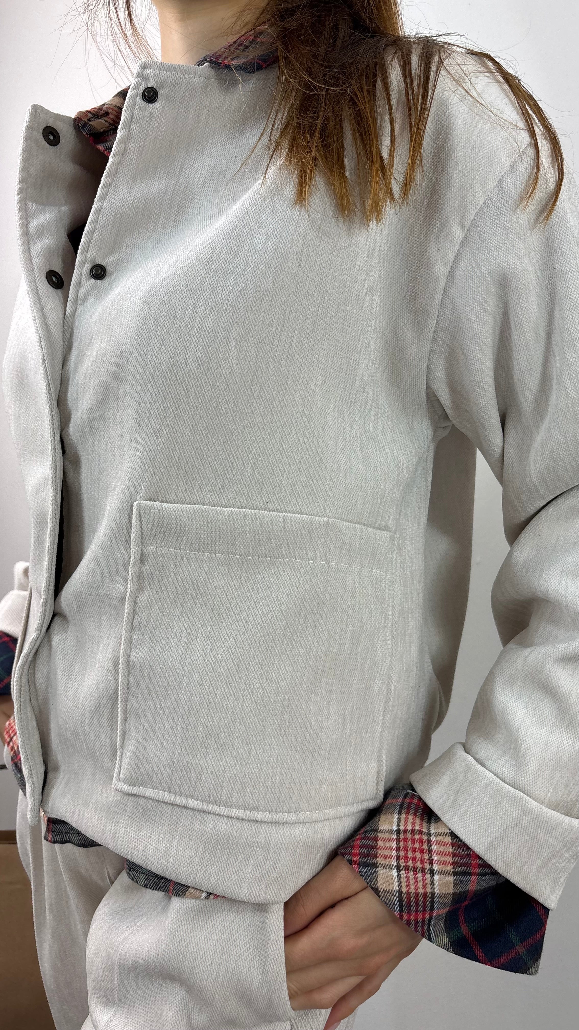 Bomber Velluto Fiammato