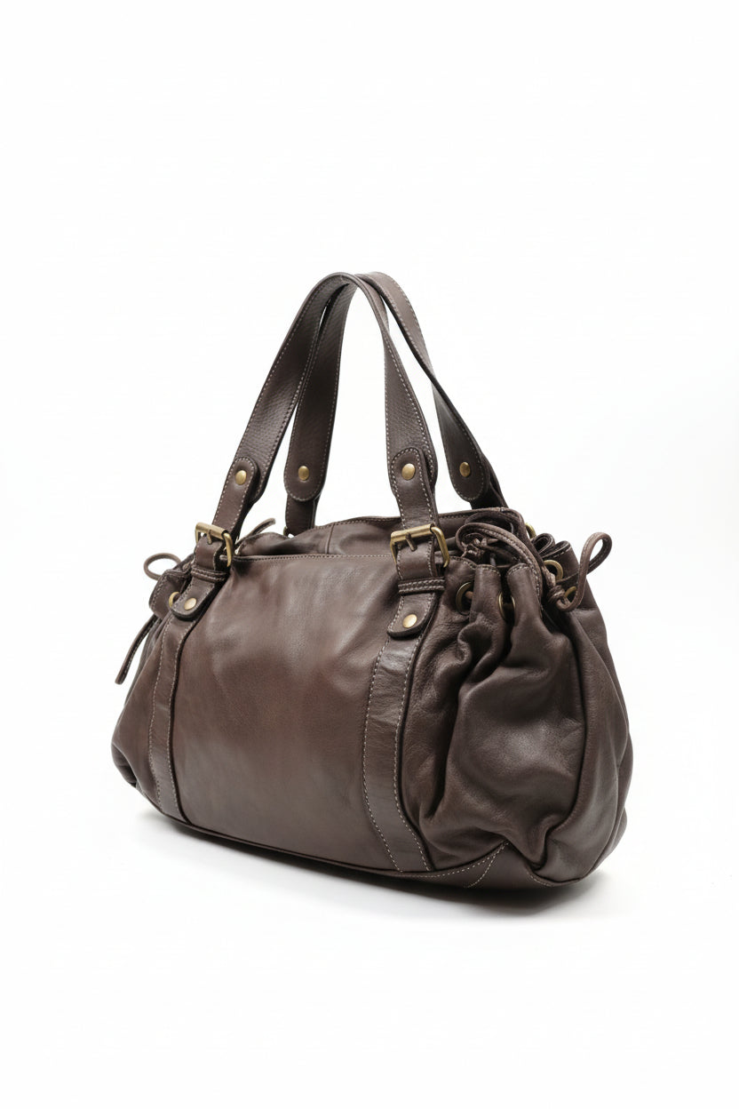 Borsa Nappa Stringhe