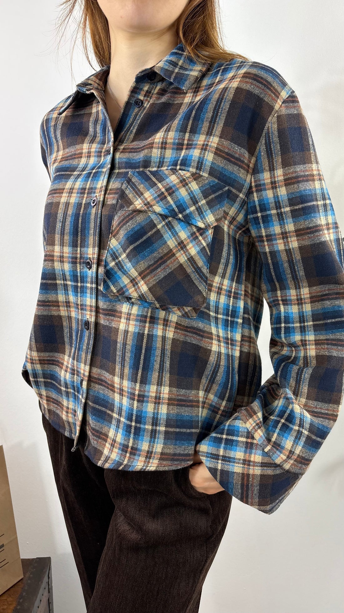 Camicia Regular Flanella
