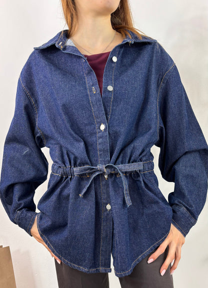 Giacca Denim Coulisse