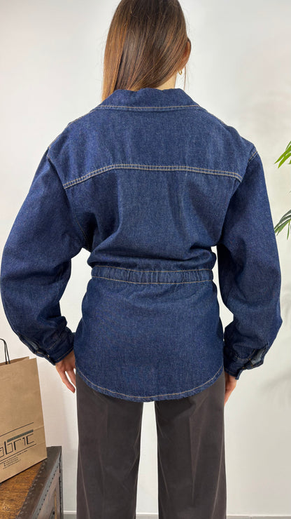 Giacca Denim Coulisse