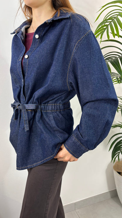 Giacca Denim Coulisse