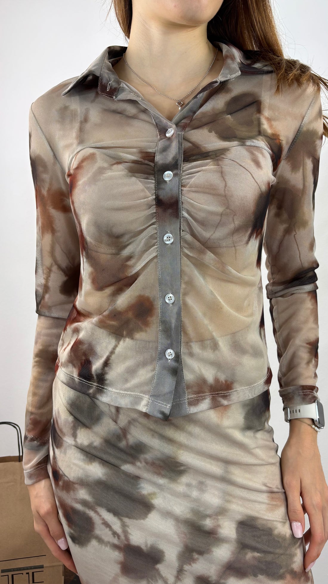 Camicia Fantasia Tulle