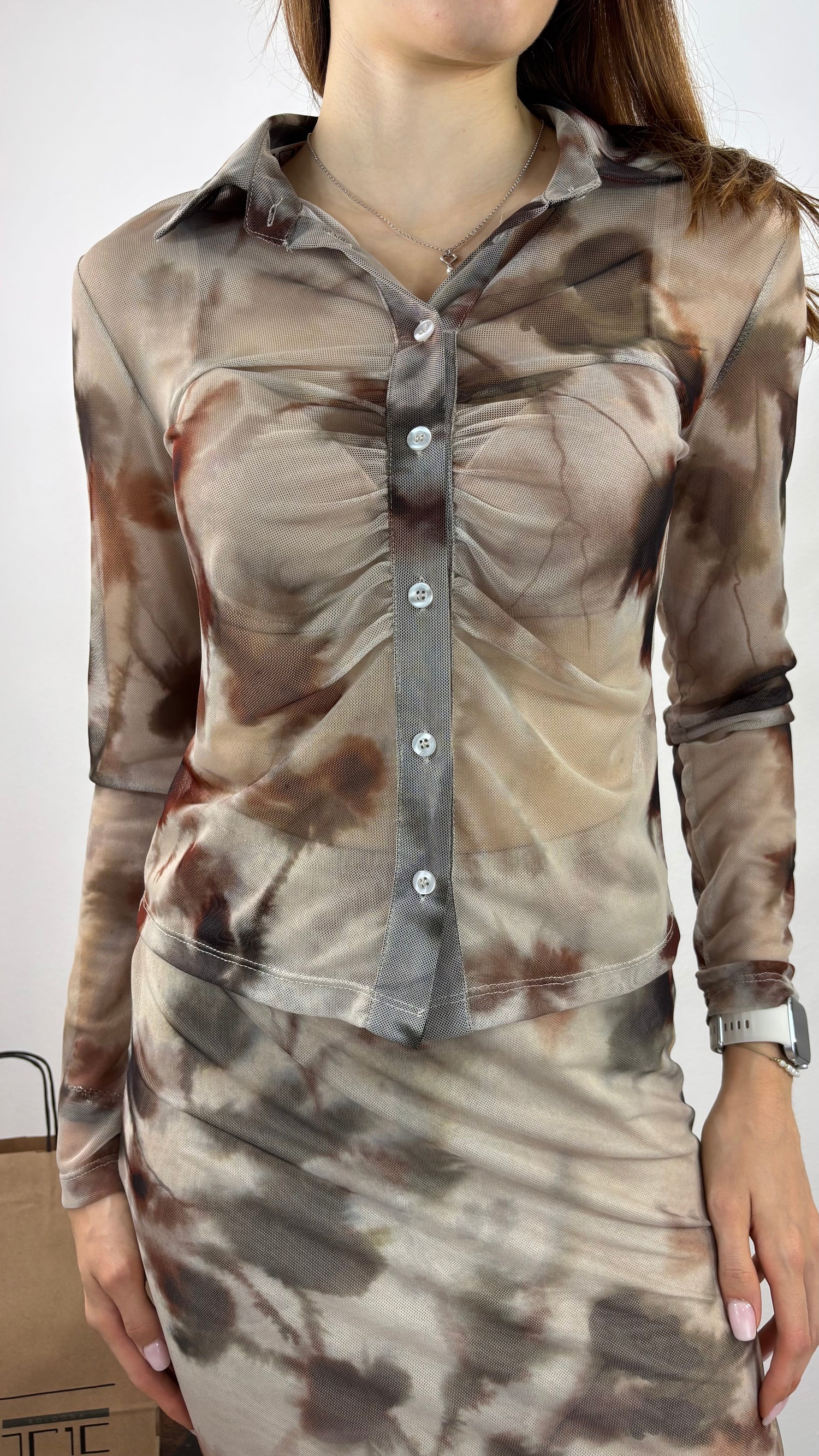 Camicia Fantasia Tulle
