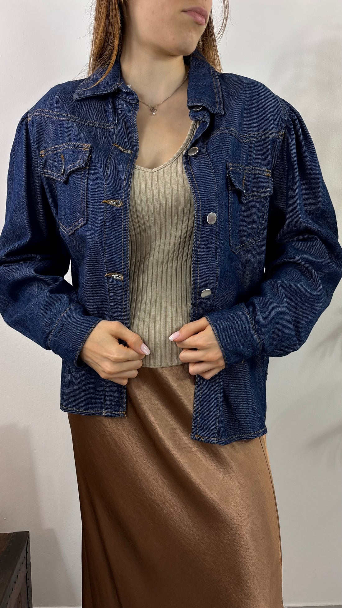 Giacca Denim Arriccio