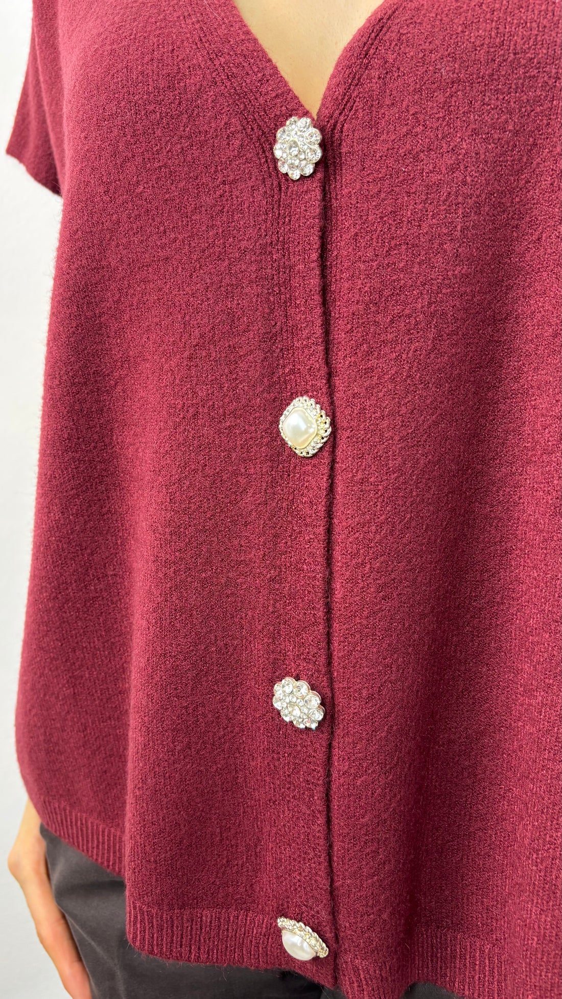 Maglia Gilet Gioiello