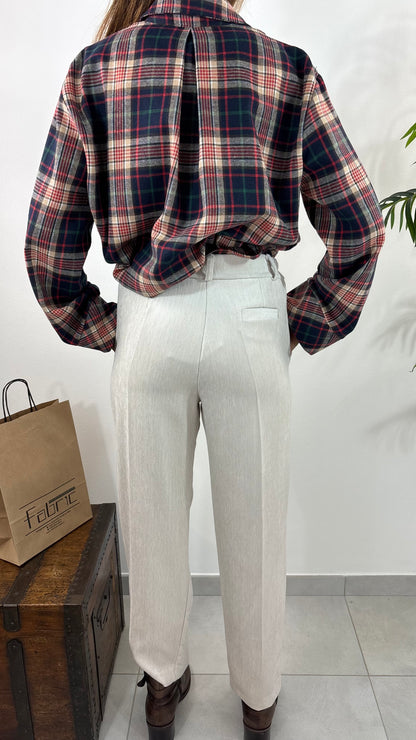 Pantalone Velluto Fiammato
