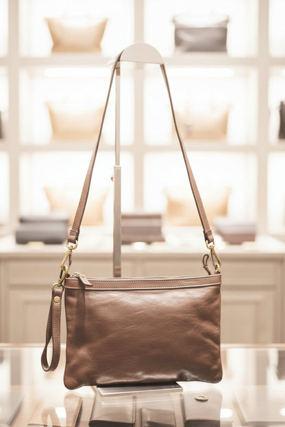 Borsa Nappa Pochette Liscia