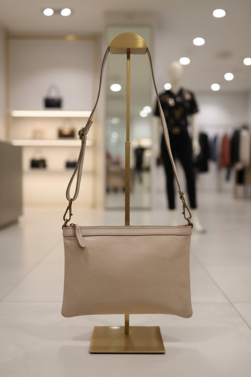 Borsa Nappa Pochette Liscia