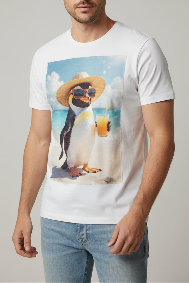 T-shirt Uomo Pinguino