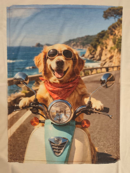T-shirt Uomo Golden Retriver