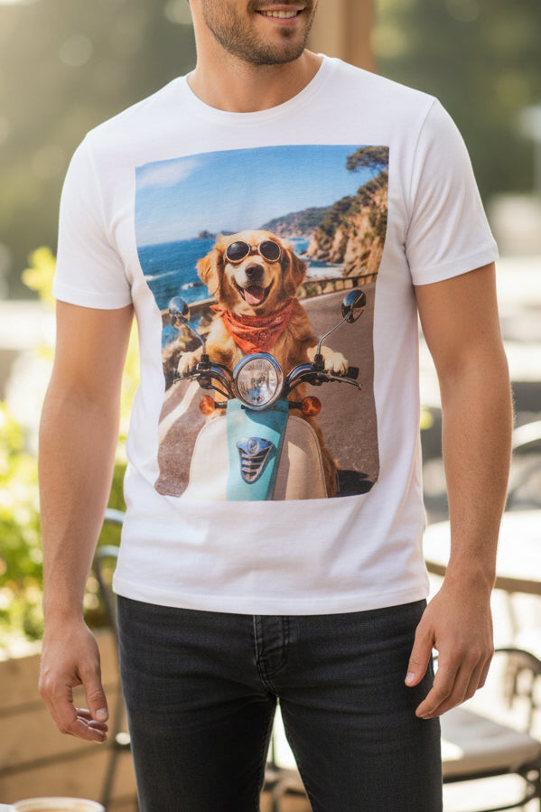 T-shirt Uomo Golden Retriver