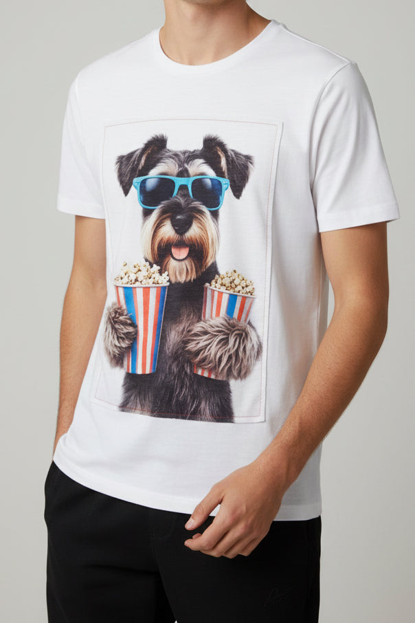 T-shirt Uomo Schnauzer