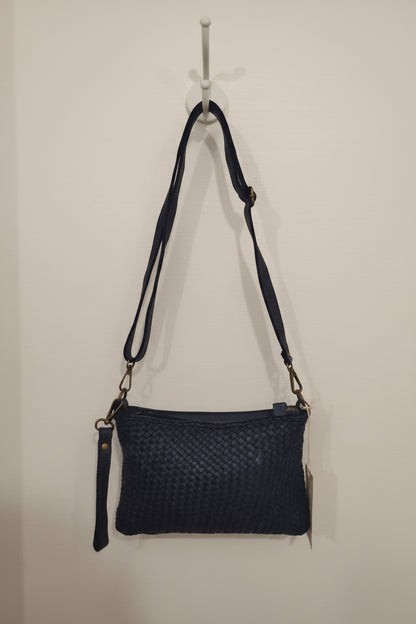 Borsa Nappa Pochette Intreccio
