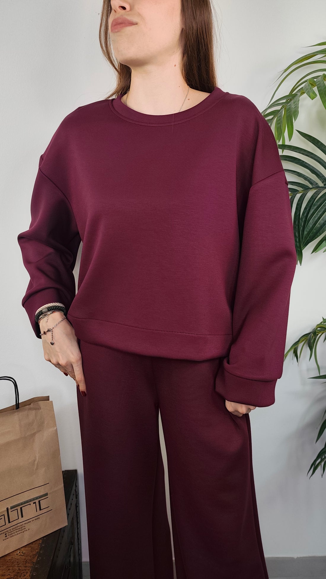 Maglia Girocollo Felpa