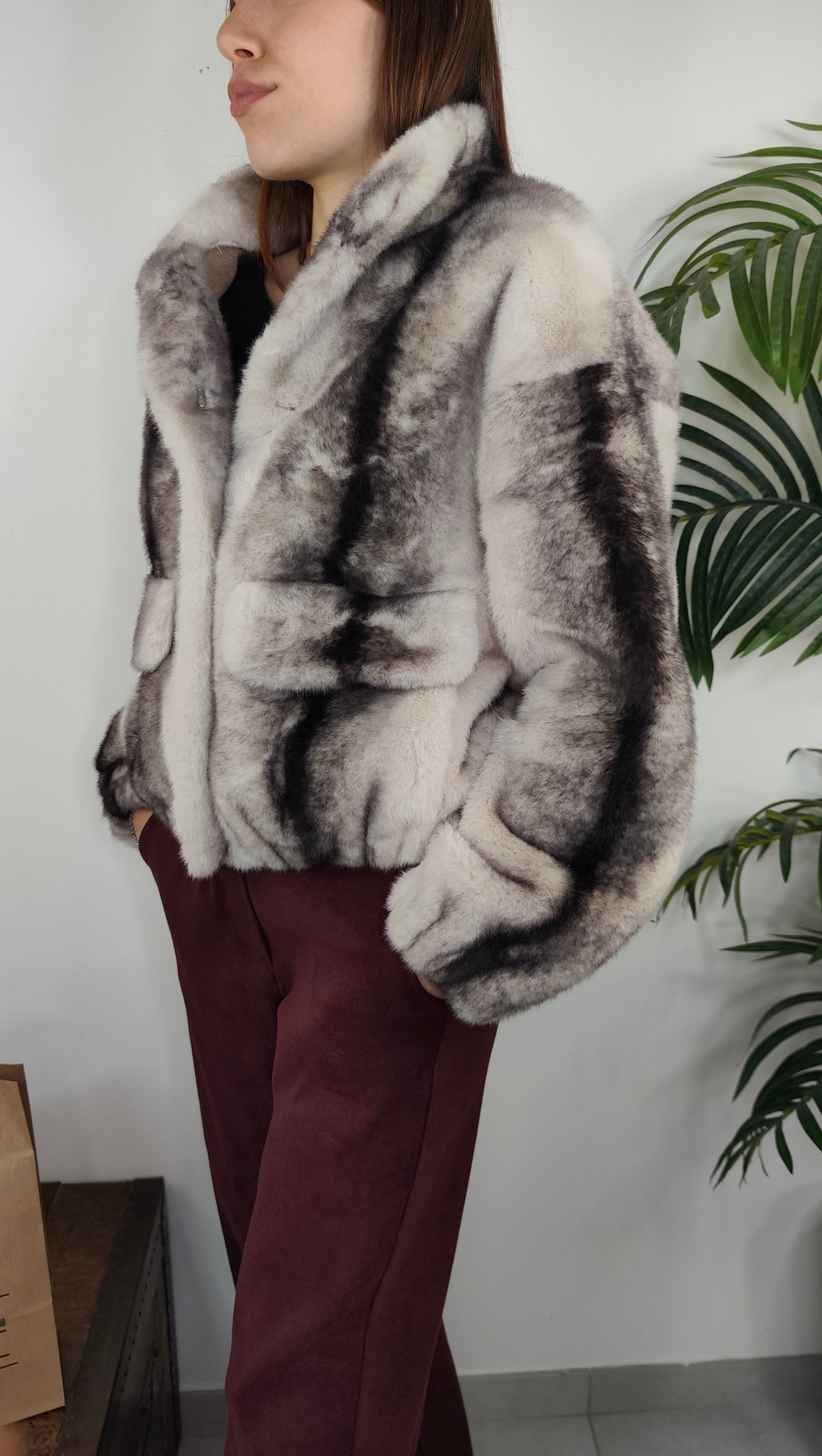 Giubbotto Eco Fur Pattine