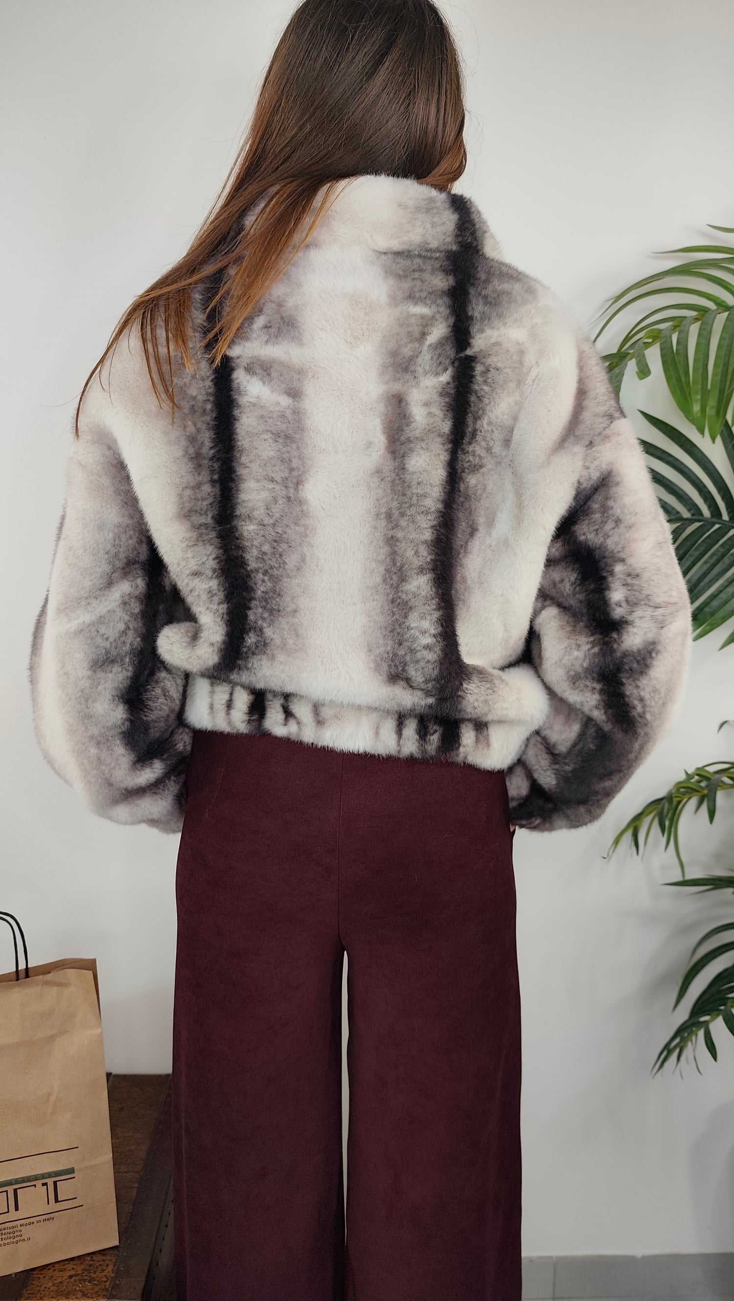 Giubbotto Eco Fur Pattine