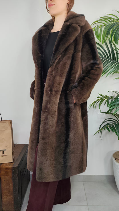 Pelliccia Eco Fur Cintura