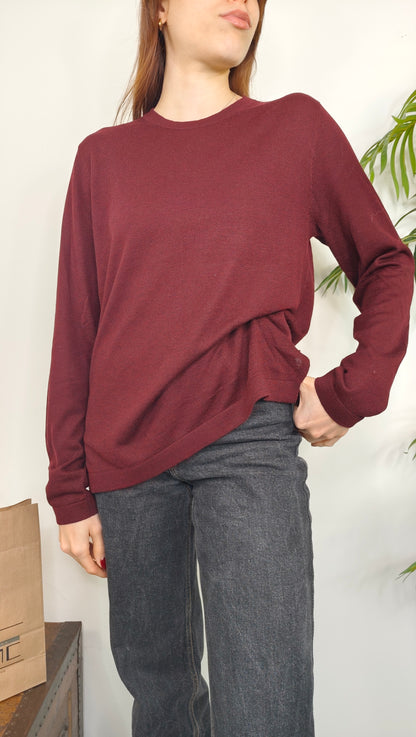 Maglia Paricollo Misto Lana