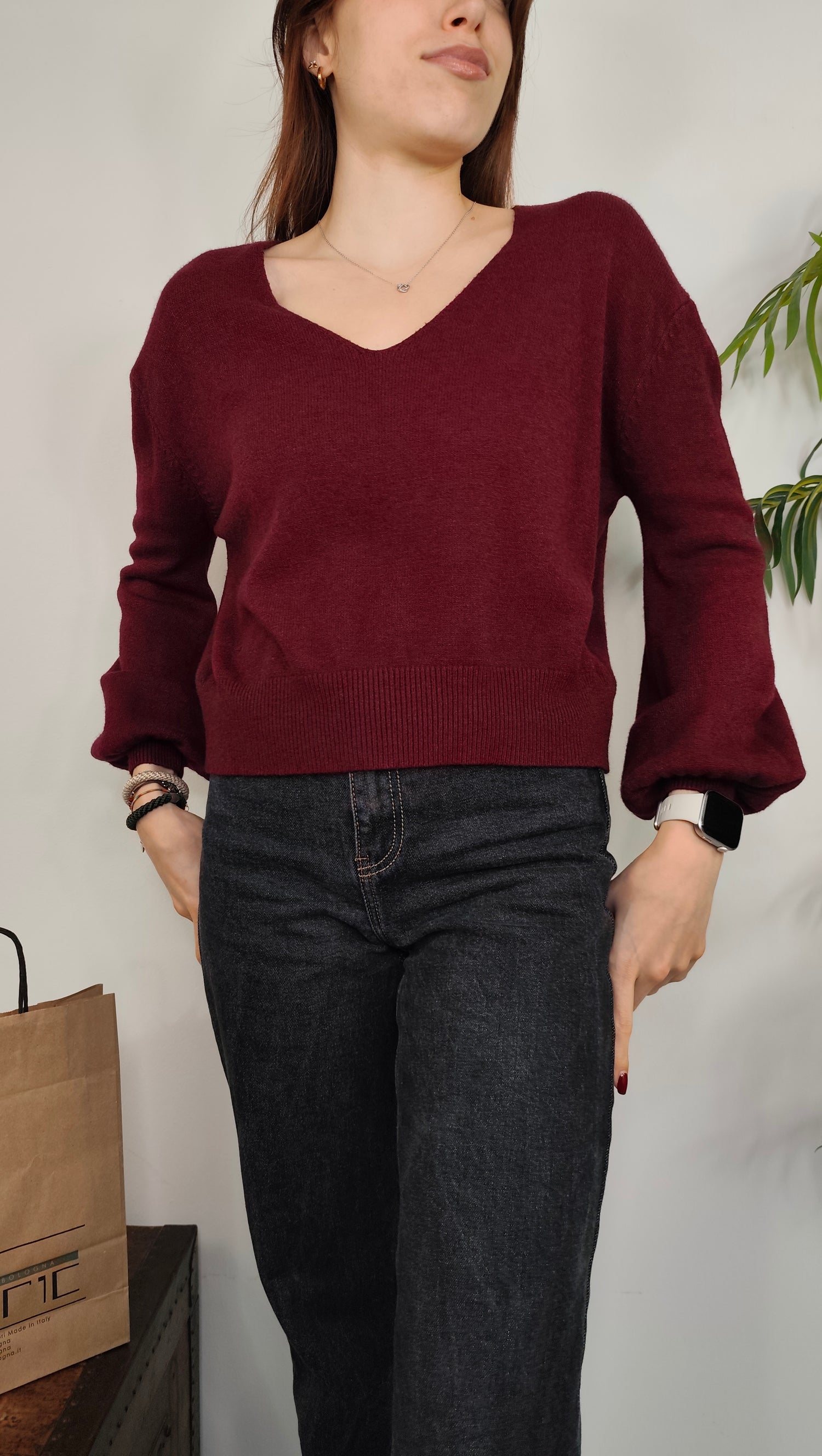 Maglia Corta Scollo V
