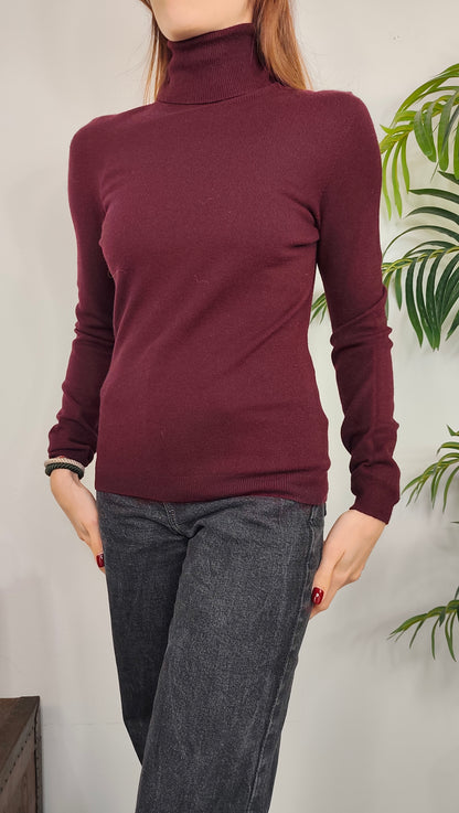 Maglia Collo Alto Viscosa