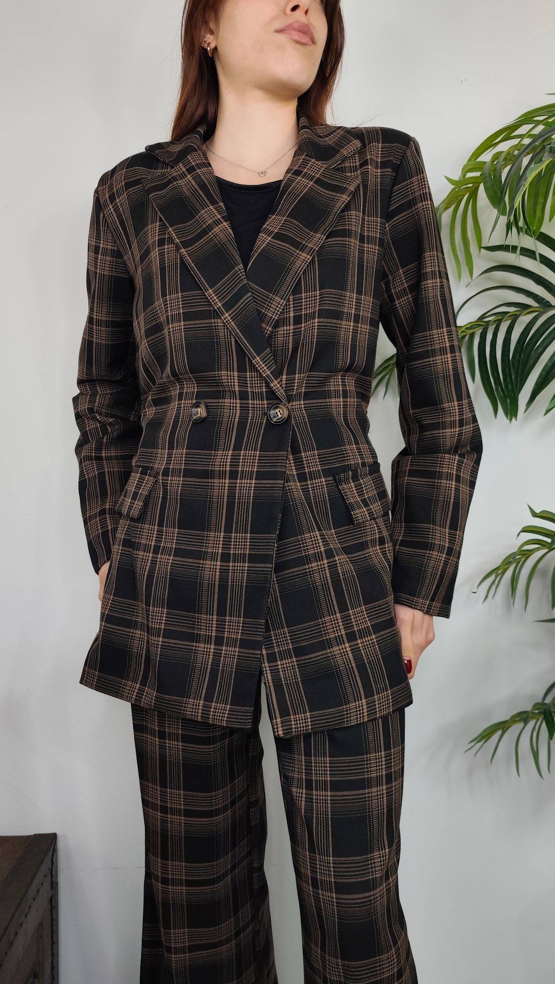 Giacca Tartan