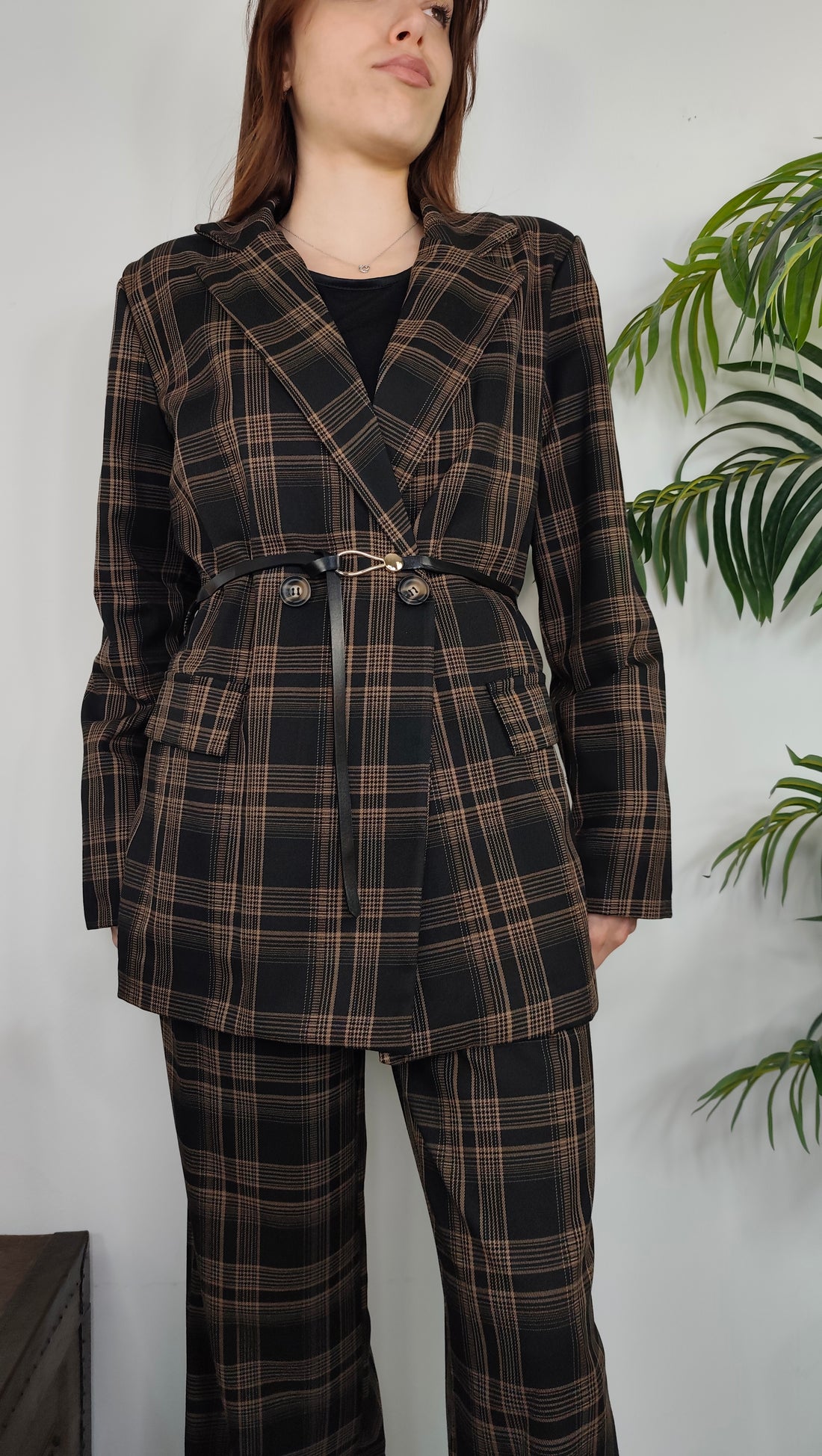 Giacca Tartan
