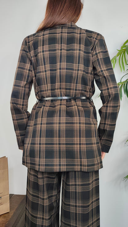 Giacca Tartan