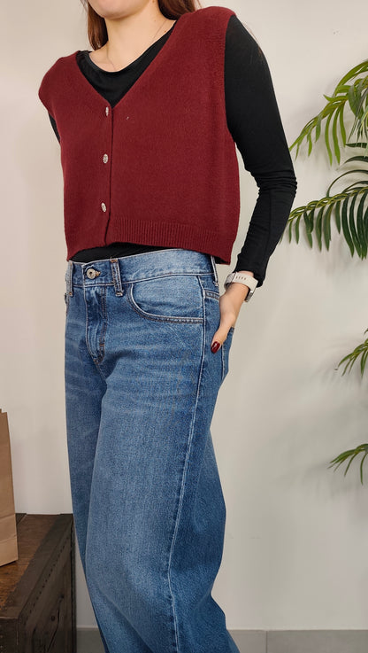 Gilet Smanicato Bottoni