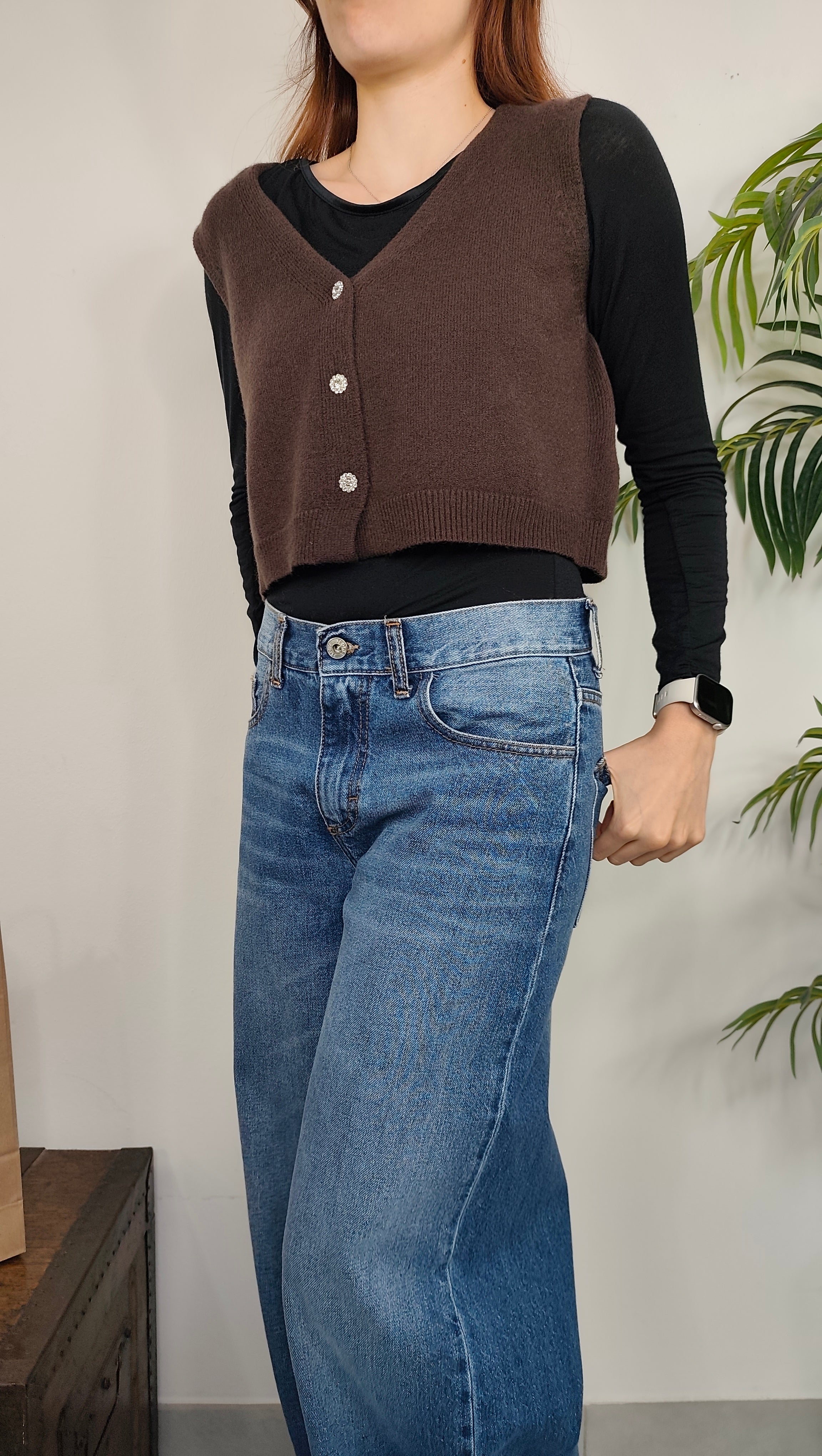 Gilet Smanicato Bottoni