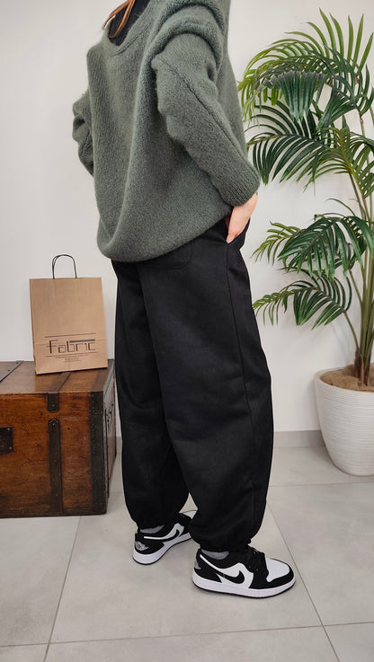 Pantalone Baloon Scamosciato