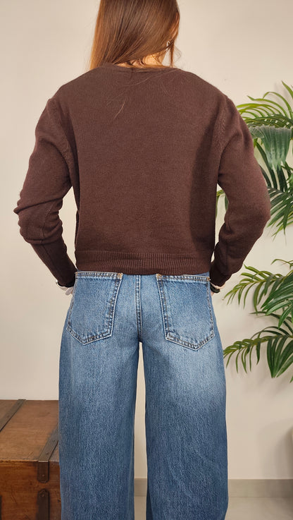 Maglia Cardigan Gioiello