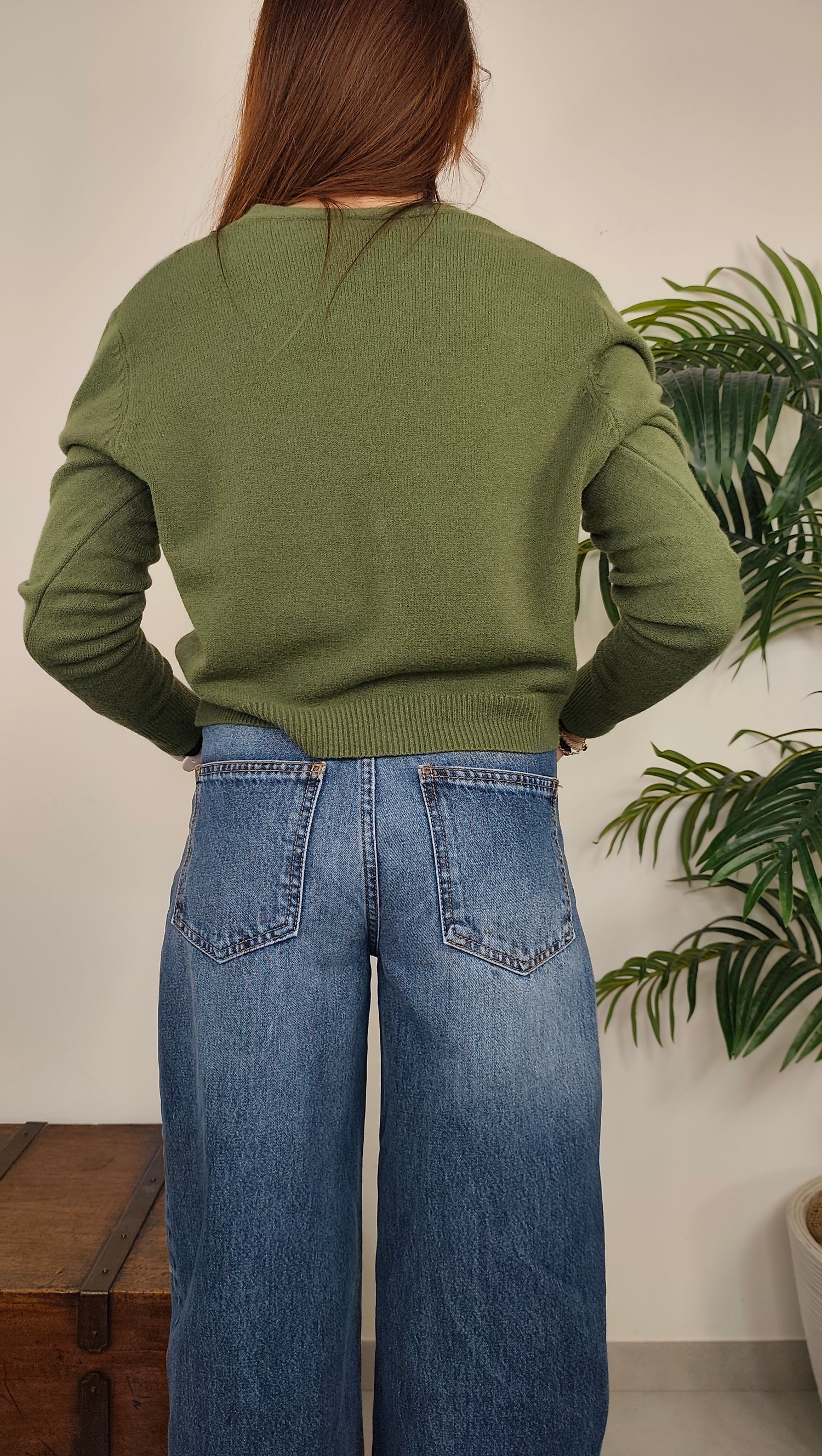 Maglia Cardigan Gioiello