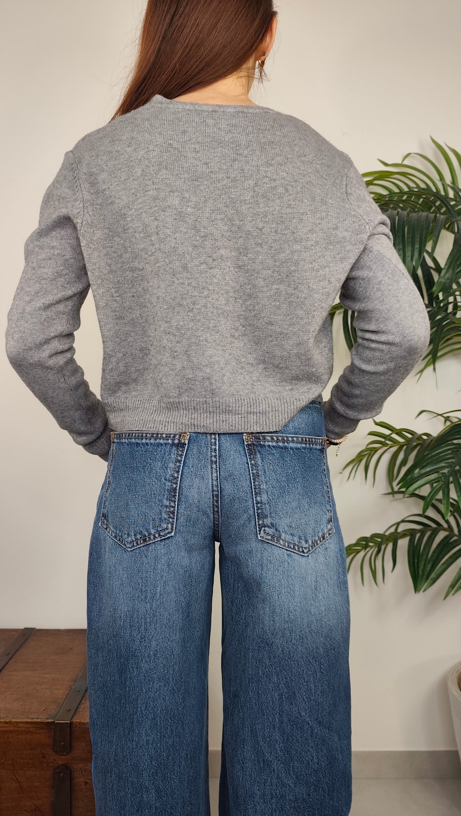 Maglia Cardigan Gioiello