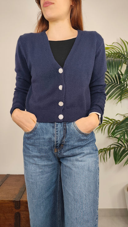 Maglia Cardigan Gioiello